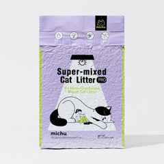 Michu Premium Mixed Tofu Cat Litter Pro Gen2 6L- Superb in Flushable, Eco-Friendly & Odour-Control