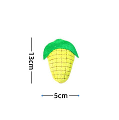 Cotton Interactive Play Cat Toy Fruit Style