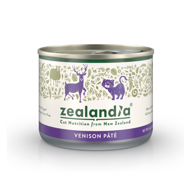 ZEALANDIA Grain Free Venison Pate Cat Wet Food