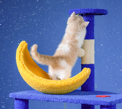 Galaxy UFO Moon Cat Tree – Stylish & Fun Cat Tower Premium