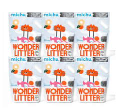 Michu Wonder Litter - Plant-Based & Automatic-Box Friendly 2.5kg/6L