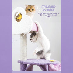 Fantasy Series Climbing Frame Cat Tree - Sparkling and cloudy