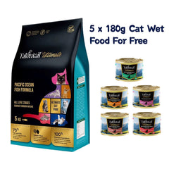 Talentail Ultimate Cat Pacific Ocean Fish Dry Cat Food – Multipack