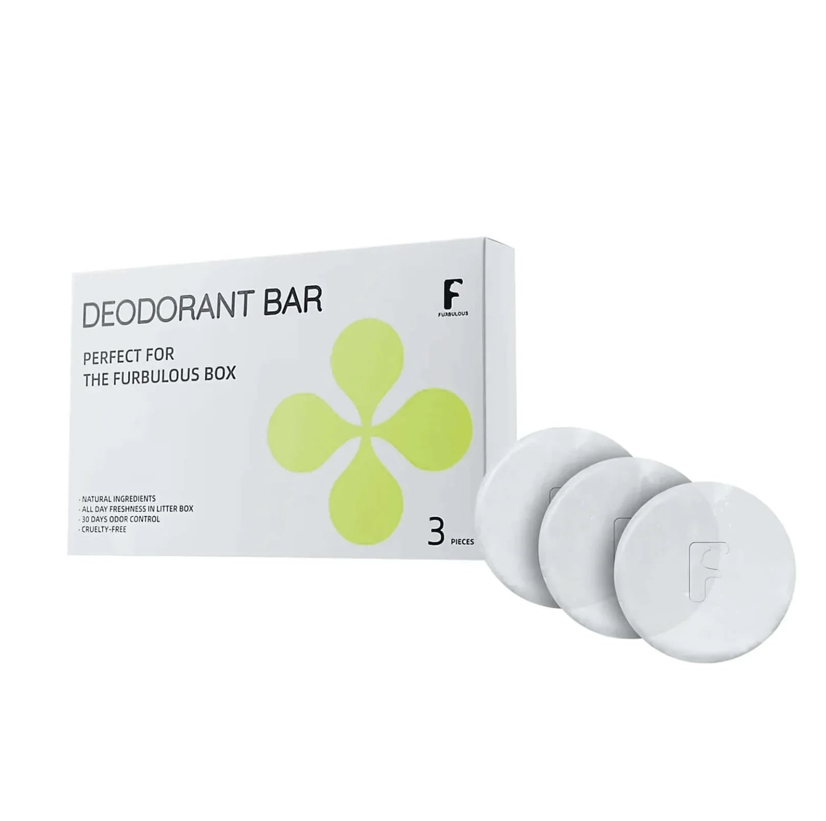 3 Piece Deodorant Bar Pet Odor Control - Natural and Long-Lasting Freshness-Petroom