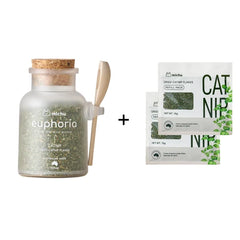 Michu Euphoria Dried Catnip Flakes for Cats 100ml | Natural Catnip for Enrichment Alongside Freeze Dried Cat Treats