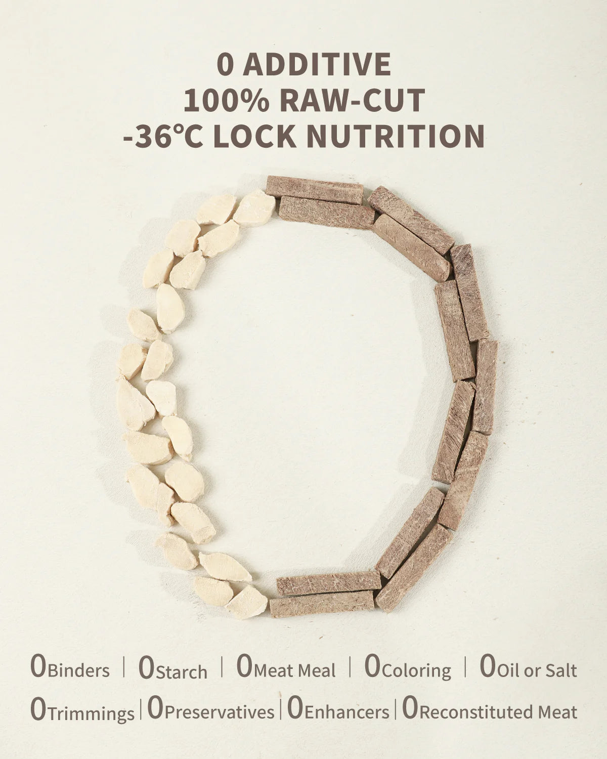 PET-EVER Freeze Dried Raw Whole-Cut Rabbit Tenderloin Cat &Dog Treats 70g-PETROOM