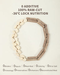 PET-EVER Freeze Dried Raw Whole-Cut Rabbit Tenderloin Cat &Dog Treats 70g-PETROOM