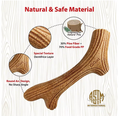 GiGwi Wooden Antler Dog Chew Toy