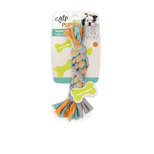 Afp Pups Sweater Rope Dog Toy