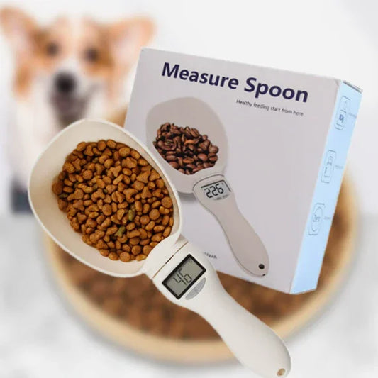 Digital Pet Food Scoop - High-Precision Electronic Scale