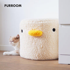 PURROOM Little Chicken Series- Enclosed Plush Pet Bed Cat Bed