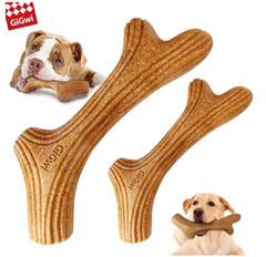 GiGwi Wooden Antler Dog Chew Toy