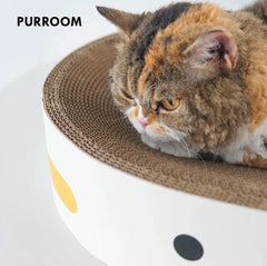 PURROOM Little Chicken Series: Super Large Oval Cat Scratcher