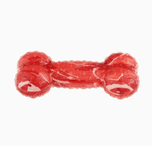 GiGwi Tough Dog Toys Rubber Bone Medium Large