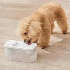 Michu Wireless Cat Water Fountain - Battery Operated Dispenser for Healthy Hydration