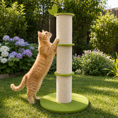 Bamboo Corrugated Cardboard Cat Scratching Post