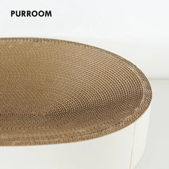 PURROOM Little Chicken Series: Super Large Oval Cat Scratcher