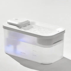 Michu Wireless Cat Water Fountain - Battery Operated Dispenser for Healthy Hydration