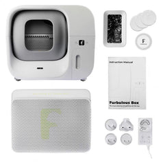 Furbulous Smart Cat Litter Box (Updated version) - Automatic Self-Cleaning with App Control and Remote Monitoring