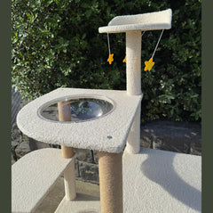 Ella's Castle Super Large Cat Tree -9 Tiers, Height 173cm