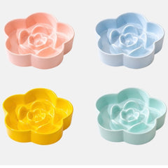 Petroom Ceramic Slow Feeder Bowl For Cat and Small Dog