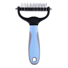 Living today Pet Grooming Brush Double Sided Shedding Comb for Dogs and Cats