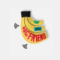 Banana-Shaped Dog Flying Disc Interactive Outdoor Training Toy For Dogs-Petroom