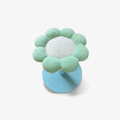 Blue Flower-Shaped Small Cat Tree Cat Scratcher-Petroom