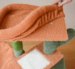 Cactus Cat Tree House Multi Level Condo Scratching Post-Petroom