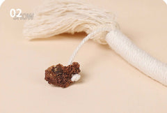 Cat Rope Toy – 70cm Catnip Chew Rope with Silvervine Fruit-Petroom