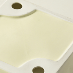 Cute Cheese-Shaped Ceramic Cat Bowl Yellow-Petroom