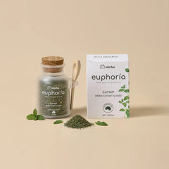 Michu Euphoria Dried Catnip Flakes for Cats 100ml | Natural Catnip for Enrichment Alongside Freeze Dried Cat Treats