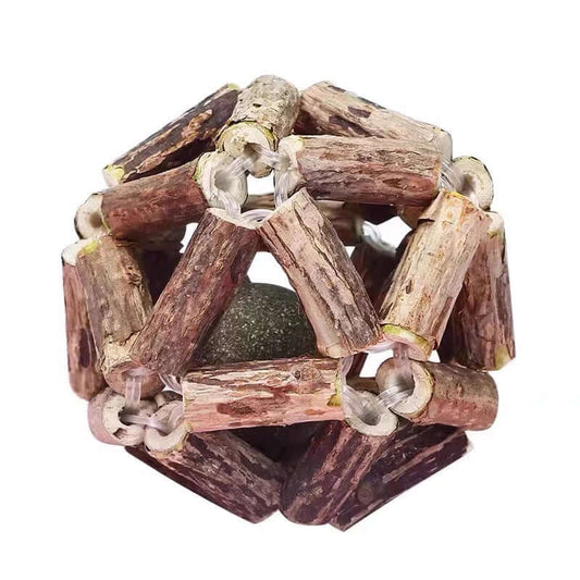 Dental Chew Catnip Cat Toy Ball-Petroom