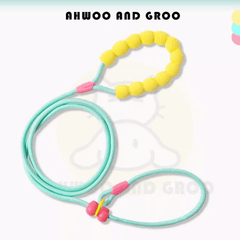 Durable Cotton Nylon Pet Rope Leash – Adjustable Slip Lead with Metal Ring-Petroom