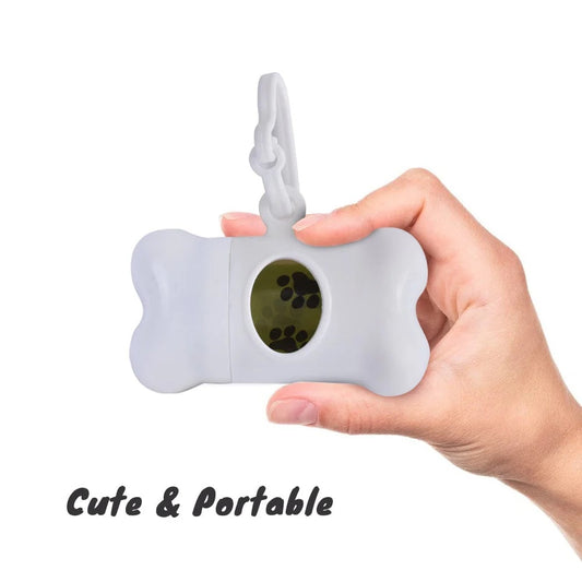 Living today Pet Dog Poop Dispenser and 105 Biodegradable Unscented Waste Bags