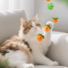 Fruit Garland Interactive Cat Teaser Wand