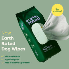 Earth Rated 100 Dog Wipes - Lavender-Petroom
