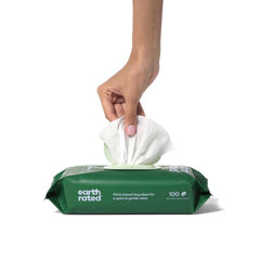 Earth Rated 100 Dog Wipes - Lavender-Petroom