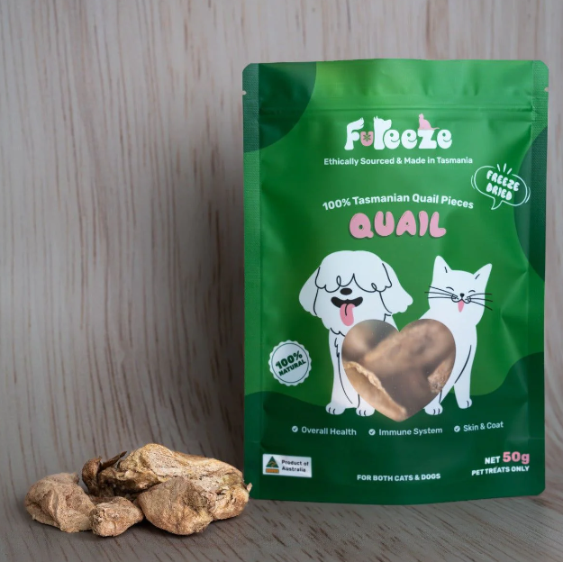 FUREEZE Freeze Dried Quail 50g-Petroom