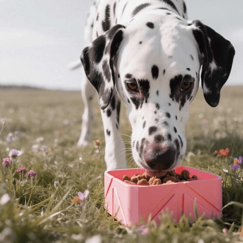 Foldable Travel Dog Bowl Portable Pet Food Water Container 500ml-Petroom