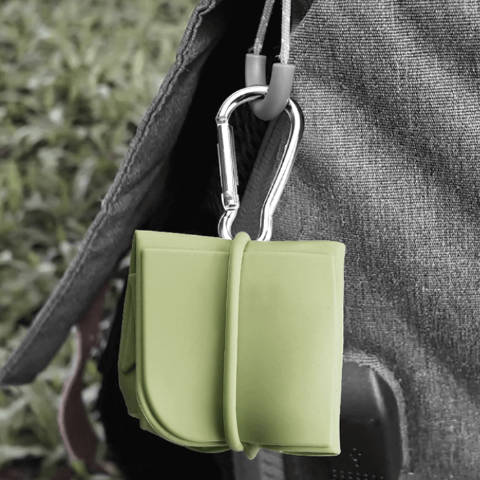 Foldable Travel Dog Bowl Portable Pet Food Water Container 500ml-Petroom