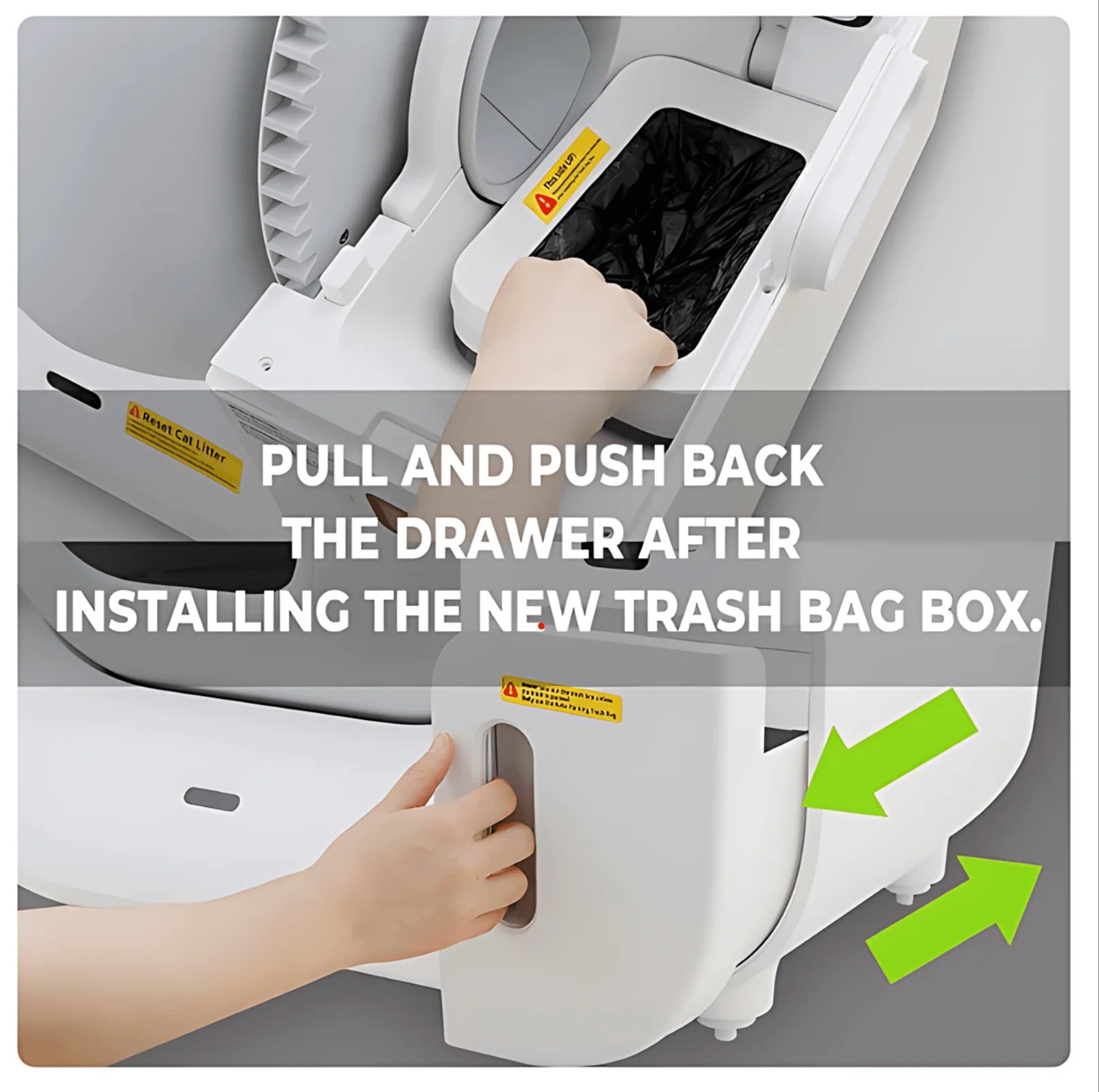 Furbulous Auto-Packing Trash Bag Box 2 Pieces (Only Suitable for FURBULOUS LITTER BOX)-Petroom