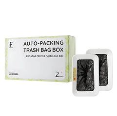 Furbulous Auto-Packing Trash Bag Box 2 Pieces (Only Suitable for FURBULOUS LITTER BOX)-Petroom