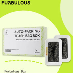 Furbulous Auto-Packing Trash Bag Box 2 Pieces (Only Suitable for FURBULOUS LITTER BOX)-Petroom