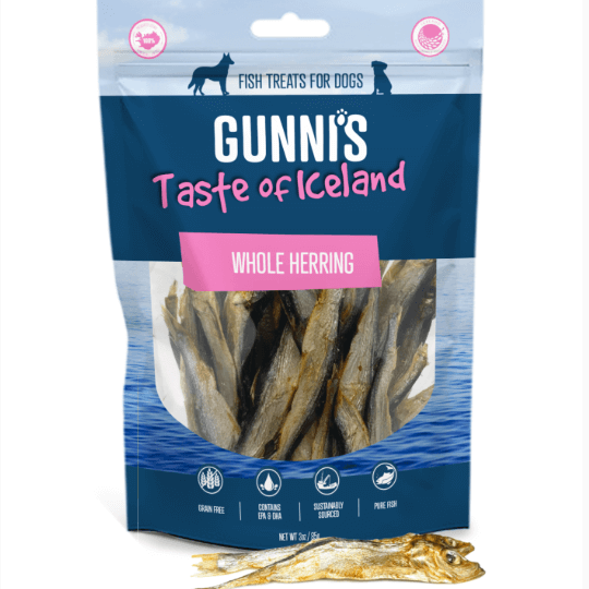 GUNNI'S Whole Herring Dog Treats 85g-Petroom