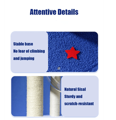 Galaxy Space Capsule Cat Scratching Posts-Petroom