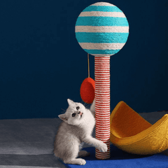 Galaxy Space Walk Cat Bed Cat Scratcher-Petroom