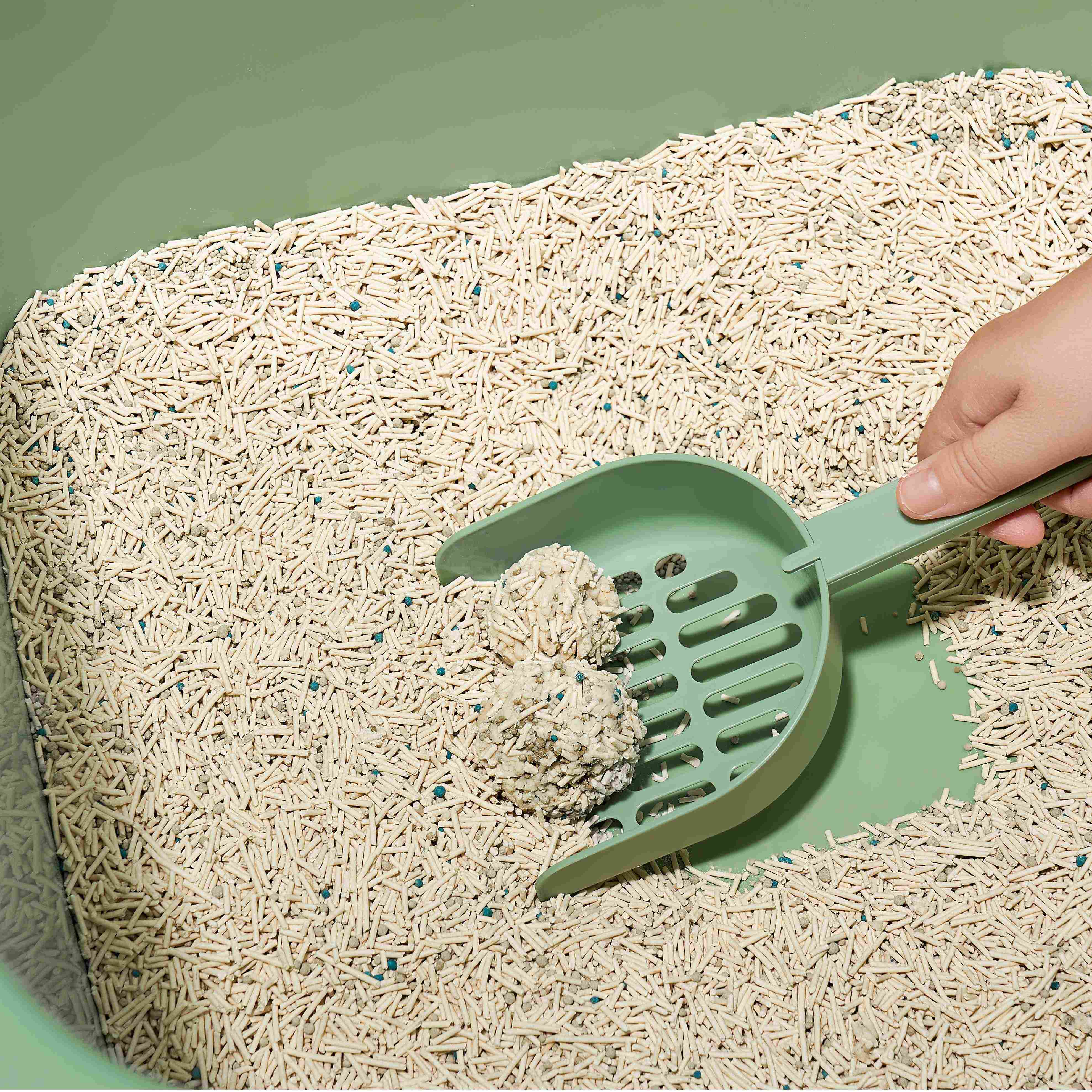 Michu Mixed Clumping Tofu Cat Litter Lite 2.5kg/6L – Flushable& Cost-efficient-PETROOM