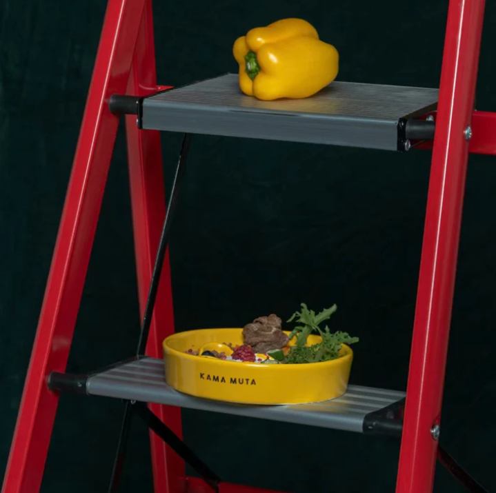 KAMA MUTA Ceramic Slow Feeder Bowl-Petroom