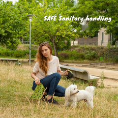 Living today Pet Dog Poop Dispenser and 105 Biodegradable Unscented Waste Bags-Petroom